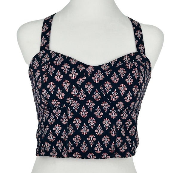 Band of Gypsies Floral Crop Top Size M - Picture 1 of 14